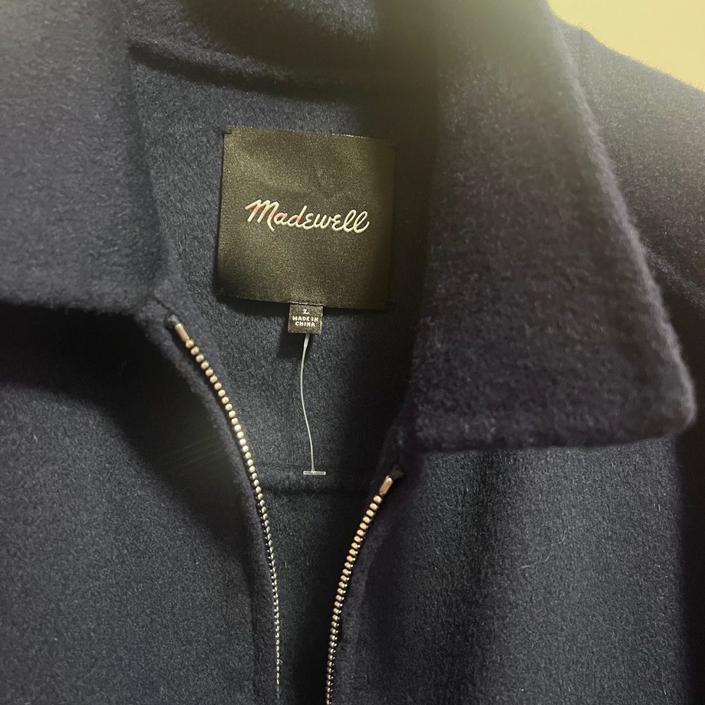Madewell Double-Faced Rounded-Sleeve Jacket - Picture 5 of 8